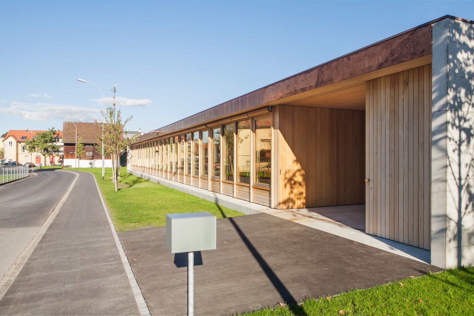 Neubau Kindergarten Fahr | Schweizer Baudokumentation