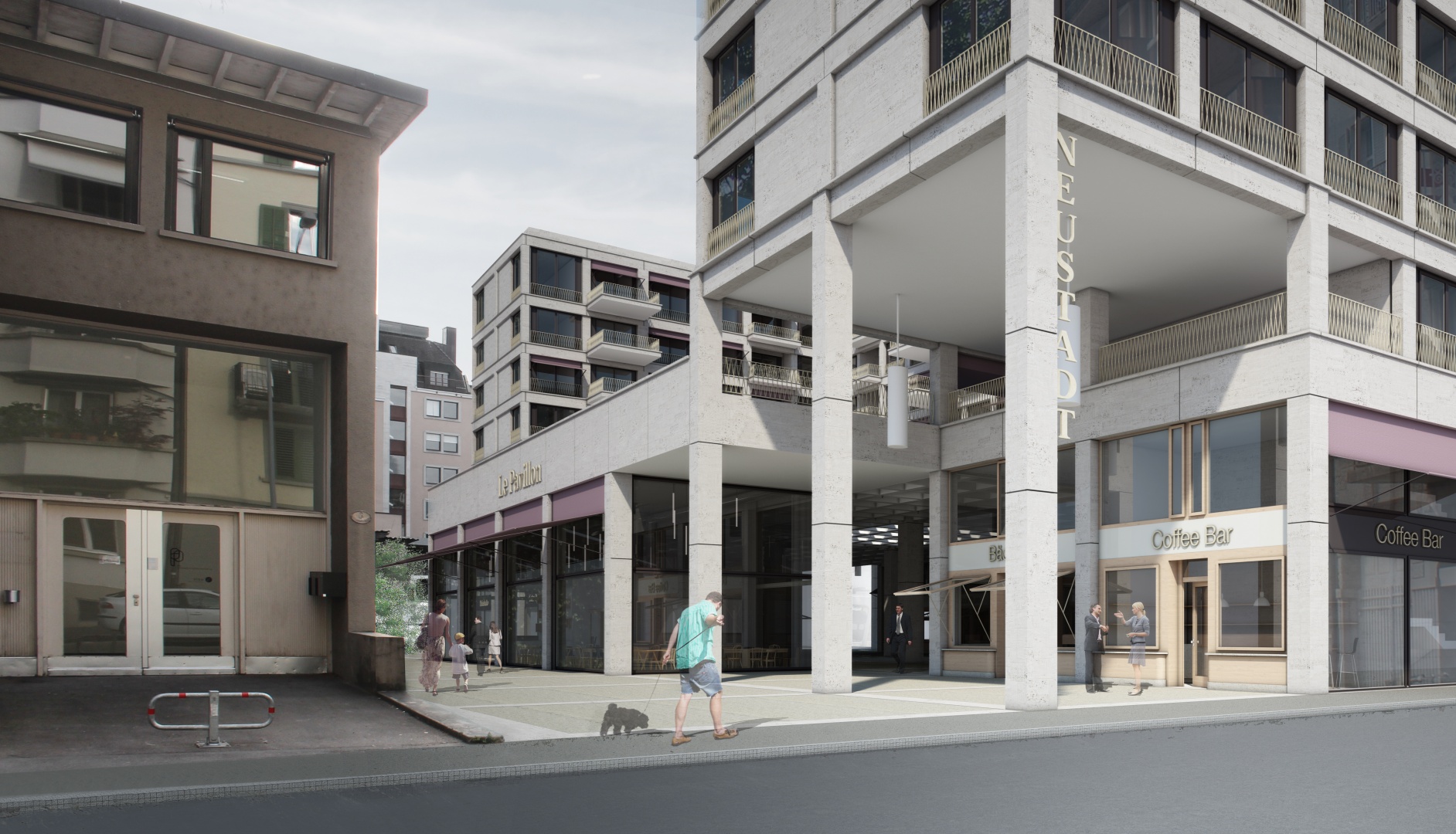 Markthalle Neustadt, Luzern Schweizer Baudokumentation