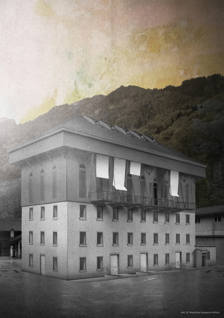 Transformation eines Industriedenkmals - Hängetürme im Kanton Glarus