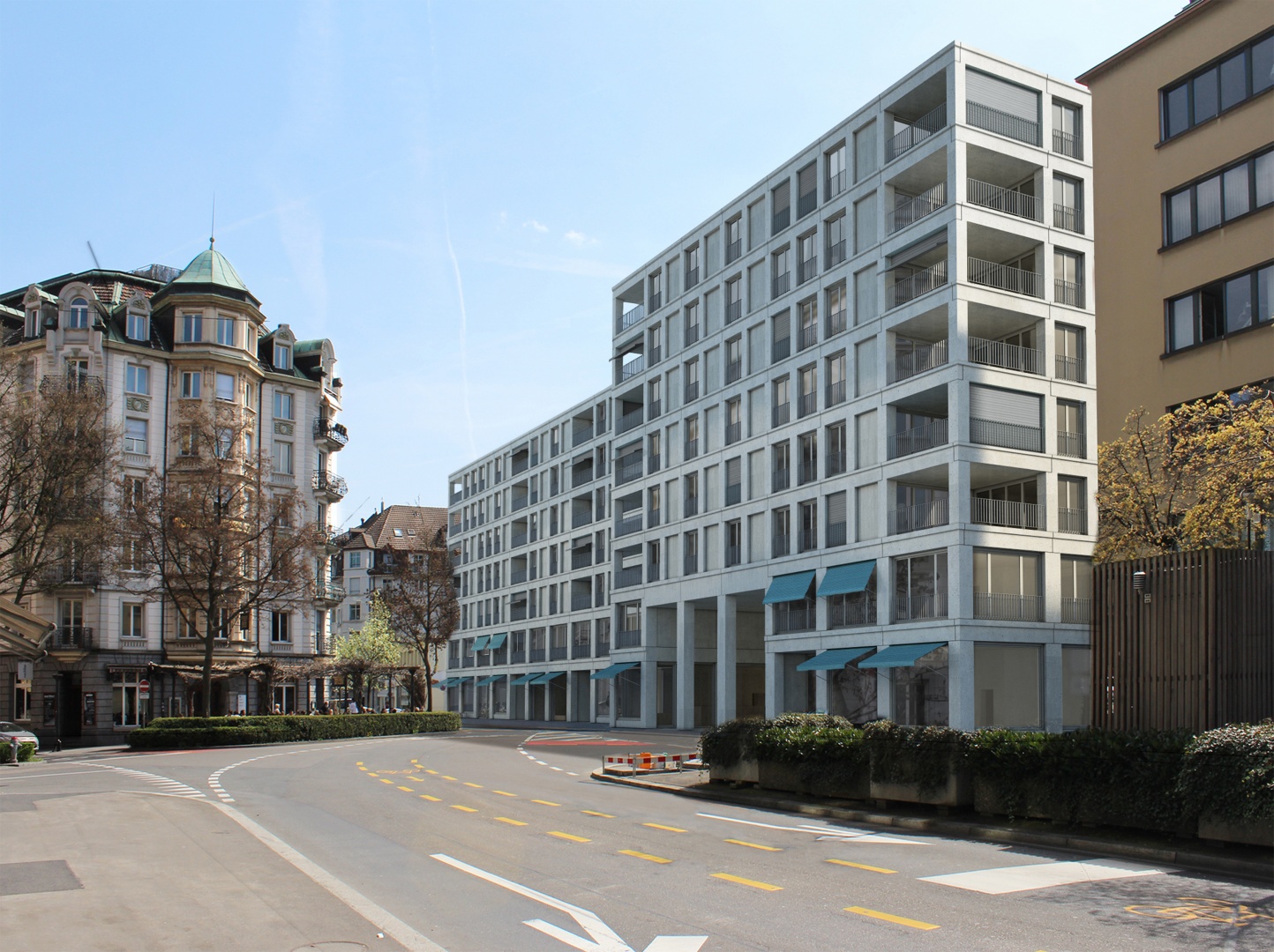 Markthalle Neustadt, Luzern Schweizer Baudokumentation