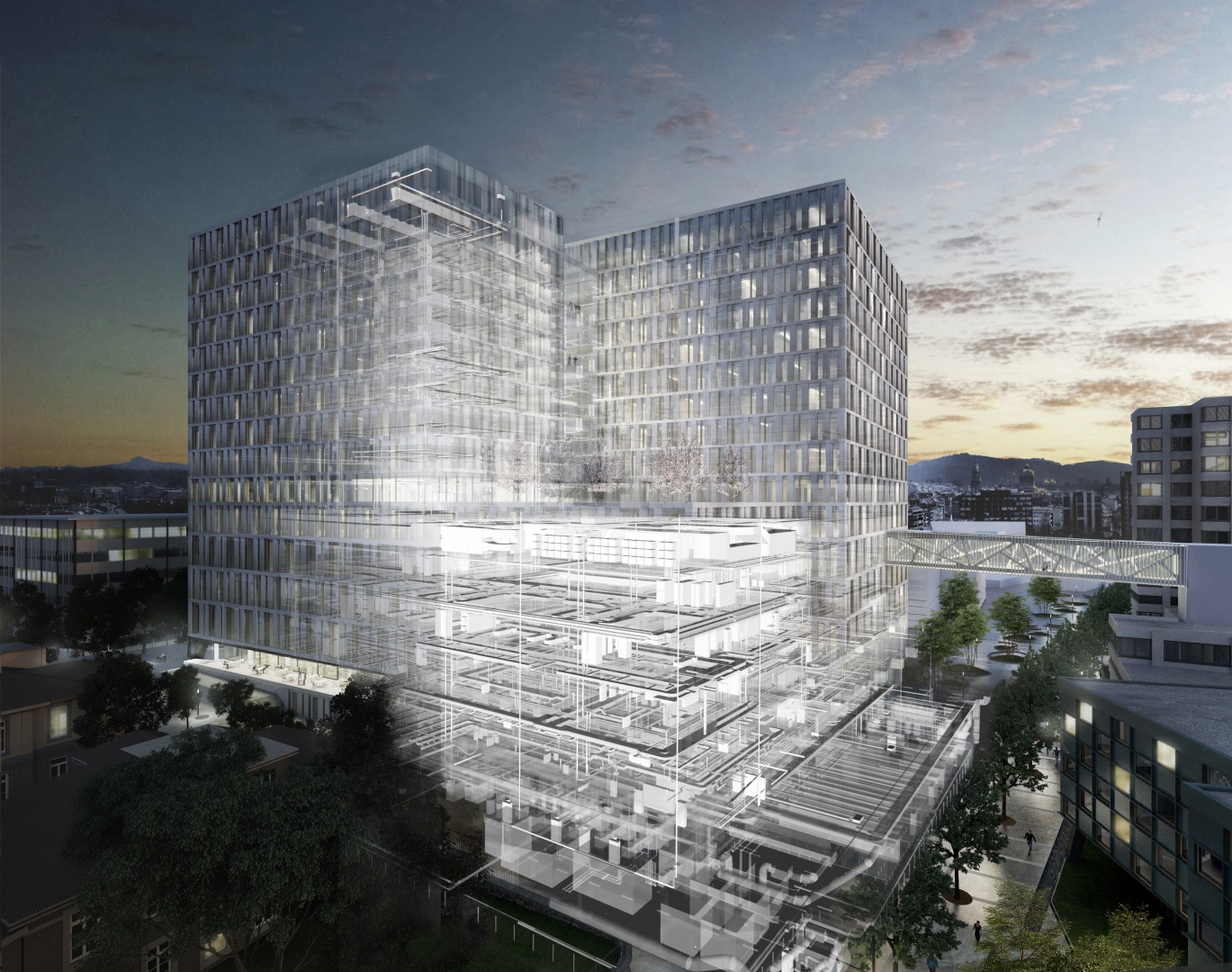 Inselspital Bern Baubereich BB12 | Arc-Award