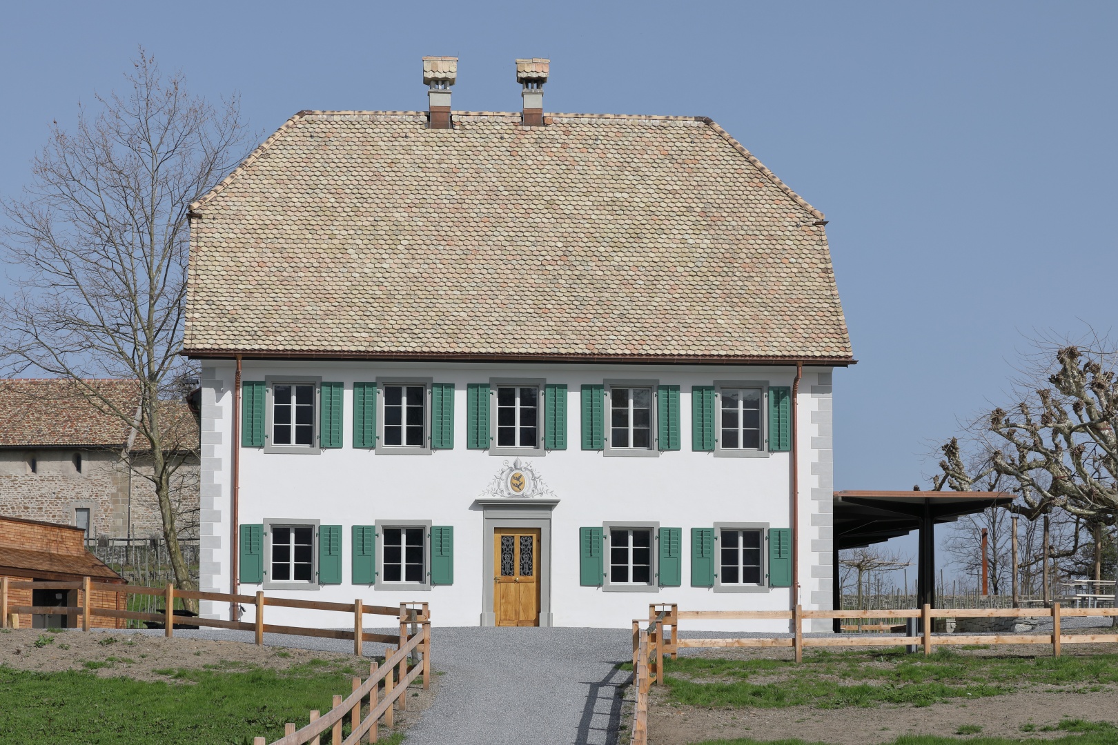 Restaurierung Haus zu den zwei Raben Insel Ufnau | Schweizer  Baudokumentation