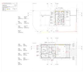 Piante piano terreno, piano primo Progetto Cuvée von Studio Architettura