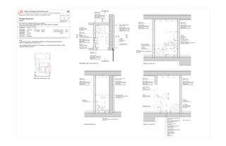 Piano di dettaglio: Bagno piano terra Progetto Cuvée von Studio Architettura