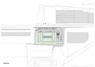 Situation Businesspark Bison von Leuenberger Architekten AG