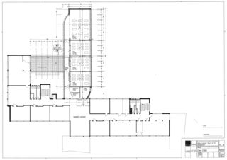 2. Obergeschoss Collège Jean-Jacques Rousseau, Fleurier/ commune de Val-de-Travers von Architecte HES dipl.<br/>